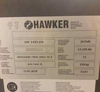 Тяговая акб hawker 24в (новая 2018 года) - Фото #1