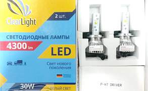 Светодиоды головного света Clearlight H7 4300 LM - Фото #1