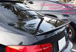 Черный спойлер на багажник BMW E92 E93 Performance - Фото #3