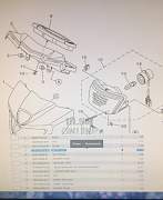 Приборная панель Yamaha Grizzly 700 2UD-83500-00-0 - Фото #1