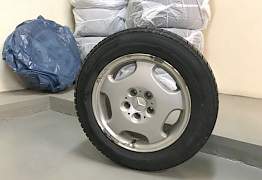 Диски Mercedes, шины Dunlop Winter R16 - Фото #1