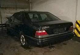 W140 amg глушитель банка - Фото #1