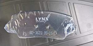 Тормозные колодки BD-3623 lynx - Фото #1