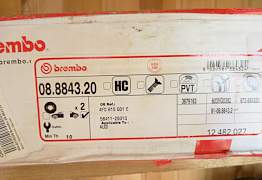 Тормозные диски для Audi A6 C6 brembo 08.8843.20 - Фото #1