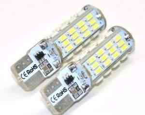 Светодиодная автолампа T10 54LED 3014SMD 2 strub - Фото #1