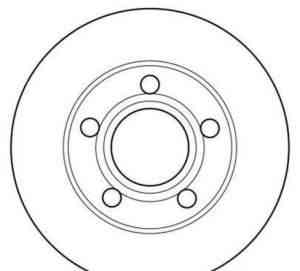 Диск тормозной audi a4 00/a6 97-05/vw passat 00-0 - Фото #1